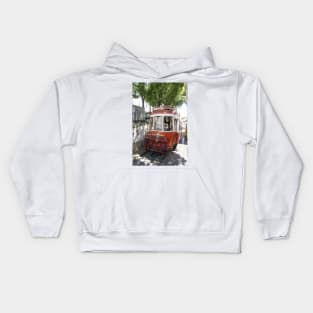 Old Tram, Lisbon Kids Hoodie